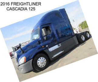 2016 FREIGHTLINER CASCADIA 125