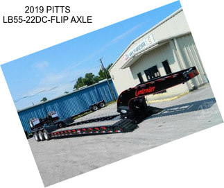 2019 PITTS LB55-22DC-FLIP AXLE