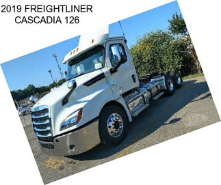 2019 FREIGHTLINER CASCADIA 126