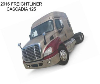 2016 FREIGHTLINER CASCADIA 125