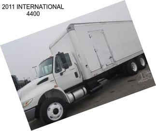 2011 INTERNATIONAL 4400