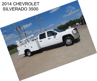 2014 CHEVROLET SILVERADO 3500