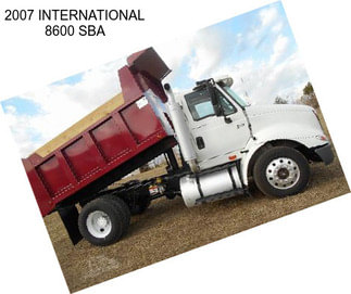 2007 INTERNATIONAL 8600 SBA