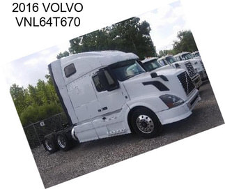 2016 VOLVO VNL64T670