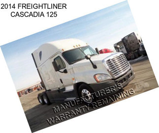 2014 FREIGHTLINER CASCADIA 125