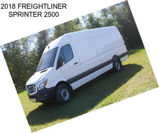 2018 FREIGHTLINER SPRINTER 2500