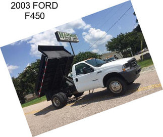 2003 FORD F450