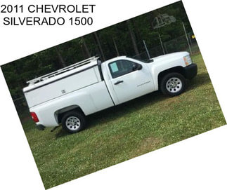 2011 CHEVROLET SILVERADO 1500