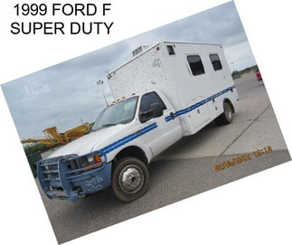 1999 FORD F SUPER DUTY