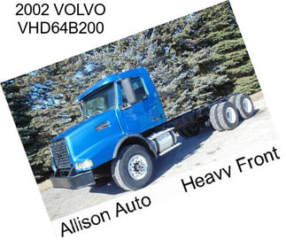 2002 VOLVO VHD64B200