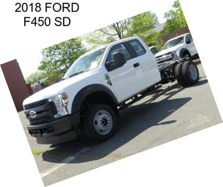 2018 FORD F450 SD