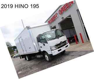 2019 HINO 195