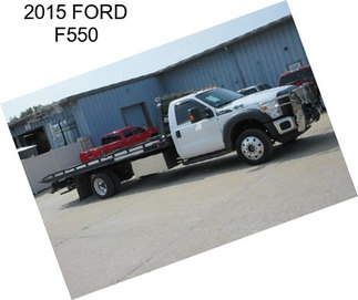 2015 FORD F550