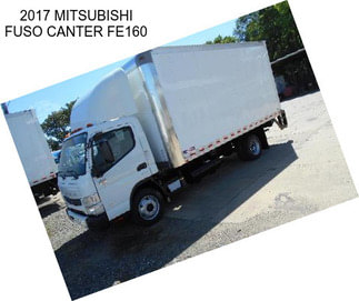 2017 MITSUBISHI FUSO CANTER FE160