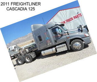 2011 FREIGHTLINER CASCADIA 125