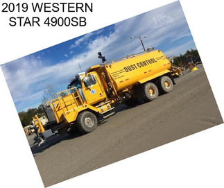 2019 WESTERN STAR 4900SB