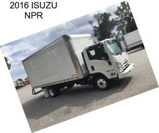 2016 ISUZU NPR