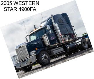 2005 WESTERN STAR 4900FA