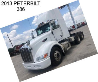 2013 PETERBILT 386