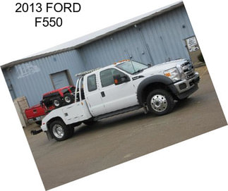 2013 FORD F550