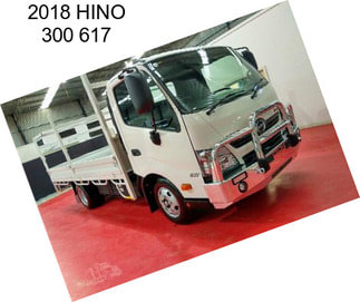 2018 HINO 300 617