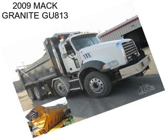 2009 MACK GRANITE GU813