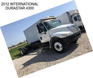 2012 INTERNATIONAL DURASTAR 4300