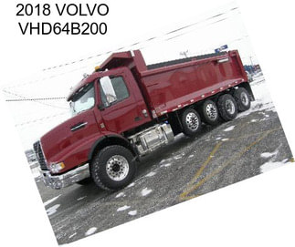 2018 VOLVO VHD64B200