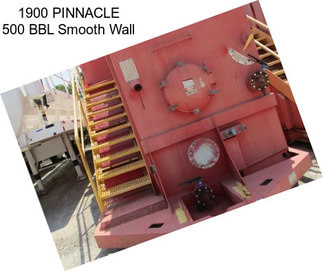 1900 PINNACLE 500 BBL Smooth Wall