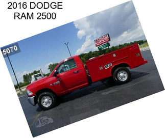 2016 DODGE RAM 2500