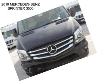 2018 MERCEDES-BENZ SPRINTER 3500