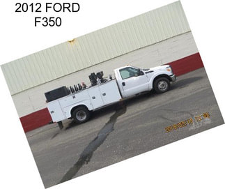 2012 FORD F350