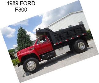 1989 FORD F800