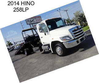 2014 HINO 258LP