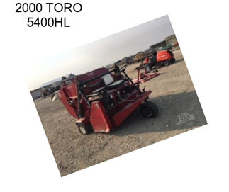 2000 TORO 5400HL