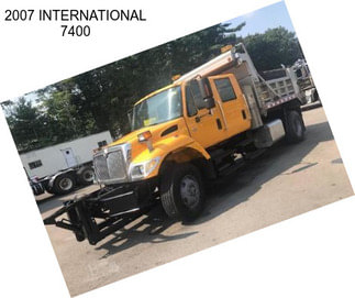 2007 INTERNATIONAL 7400