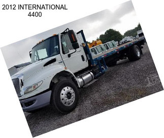 2012 INTERNATIONAL 4400