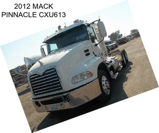 2012 MACK PINNACLE CXU613