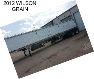 2012 WILSON GRAIN