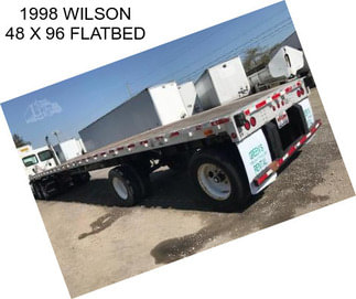 1998 WILSON 48 X 96 FLATBED