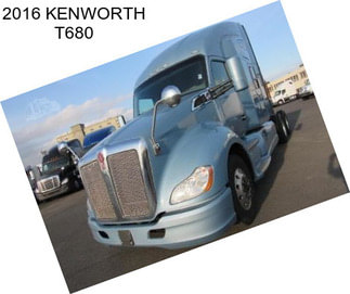 2016 KENWORTH T680