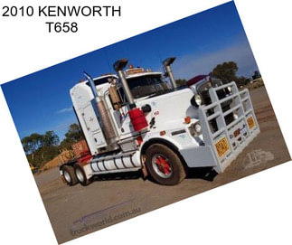 2010 KENWORTH T658