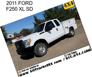 2011 FORD F250 XL SD