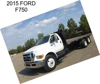 2015 FORD F750