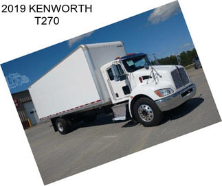 2019 KENWORTH T270