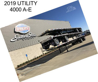 2019 UTILITY 4000 A-E