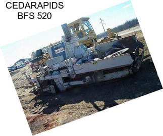 CEDARAPIDS BFS 520