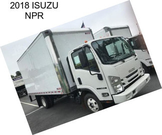 2018 ISUZU NPR