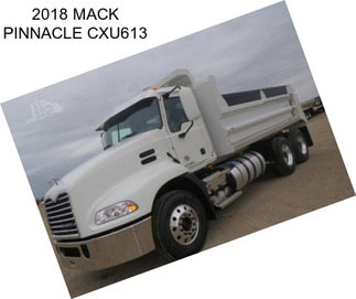 2018 MACK PINNACLE CXU613