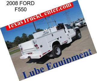 2008 FORD F550